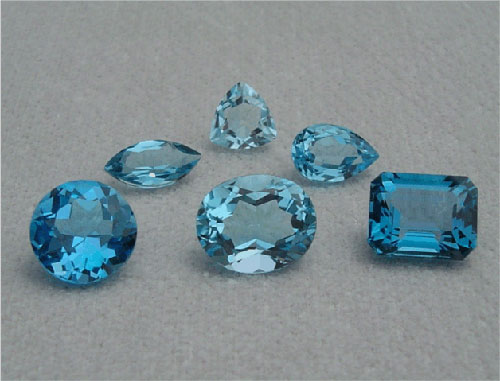 Aquamarine is related to the emerald both belonging to the beryl family